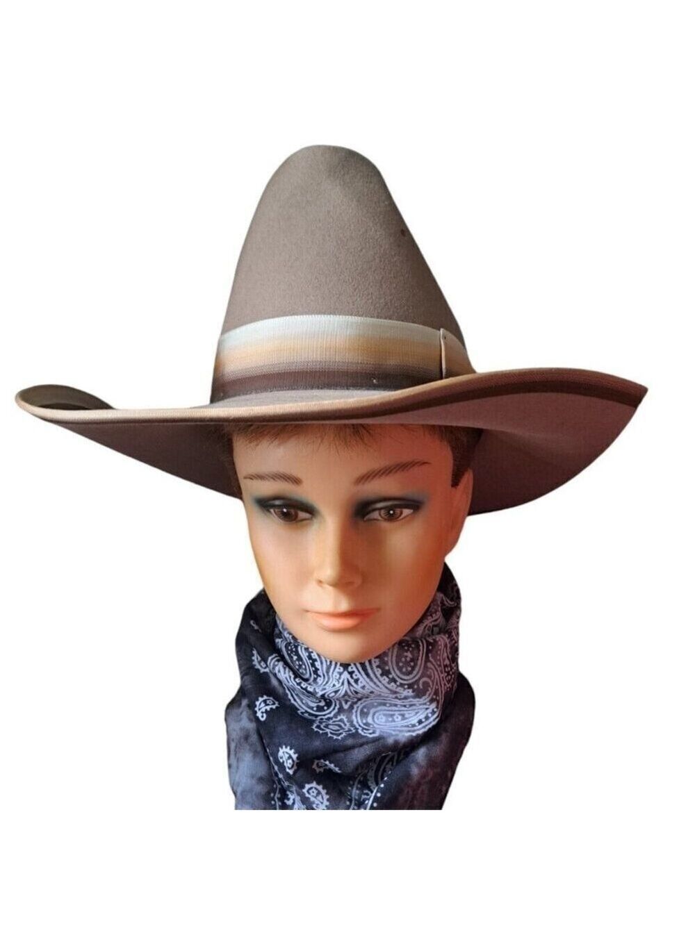 American Hat Company Houston Maxi-Felt Wool tan neutral Cowboy Hat western 6 3/4
